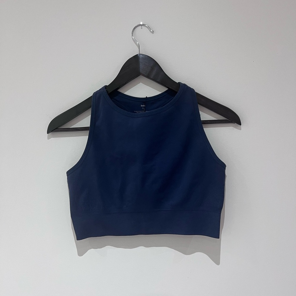 Knix Navy Women's Crop Top